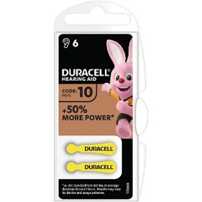 DURACELL EASYTAB 10 BL6x10